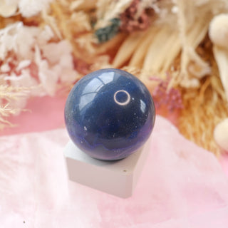 Blue Quartz sphere #10