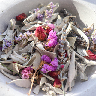 Floral Sage Blend Loose Mix 30g - Pretty Soul Stories
