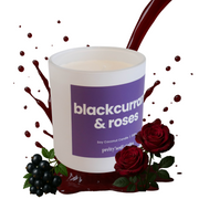 Blackcurrant & Roses Candle ~ Inspired by Baies Diptyque