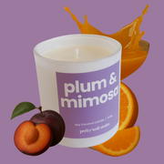 Plum & Mimosa Candle