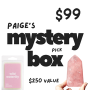 PAIGE'S MYSTERY BOX FRAGRANCE + CRYSTAL EDIT