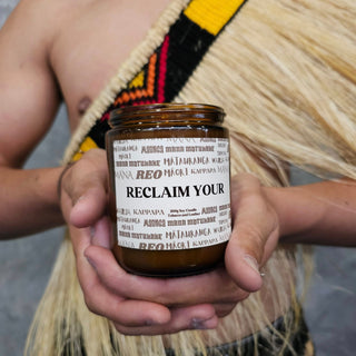 Reclaim Your Maori Candle Designed & Created by Boston