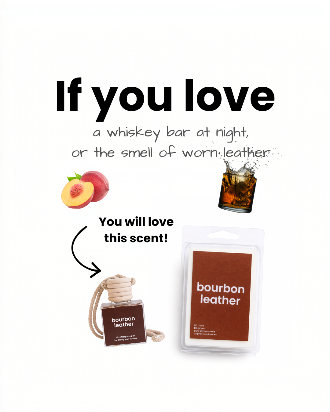 Bourbon & Leather Car Diffuser