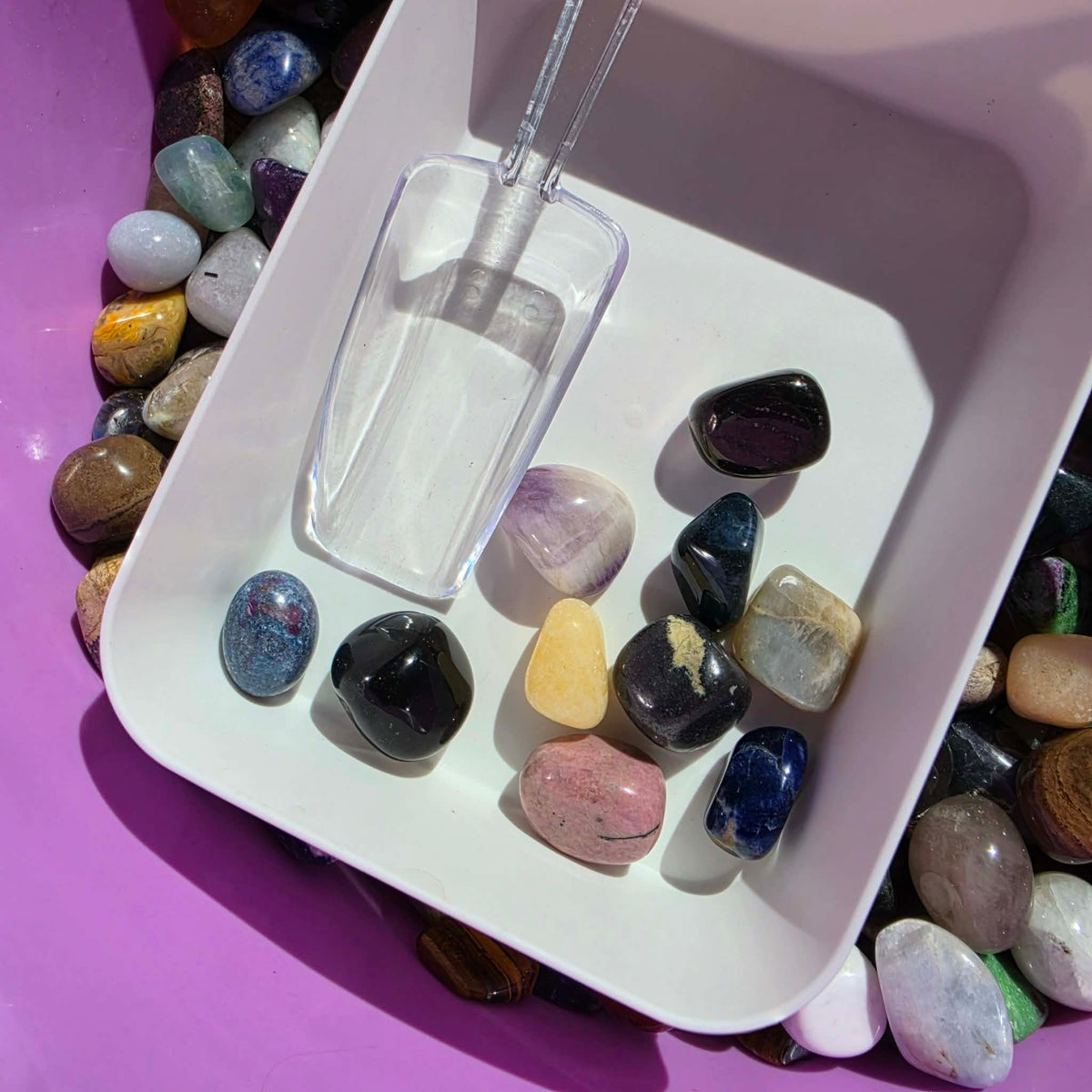 CRYSTAL TUMBLE SCOOP  60-85% OFF