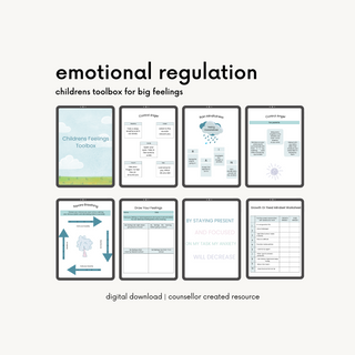 Emotional Regulation Toolbox For Children