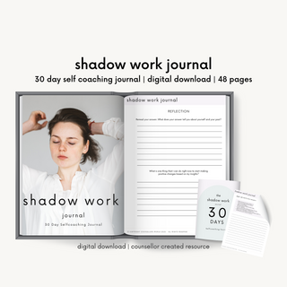 Shadow Work 30 Day Transformational Journal Digital Download