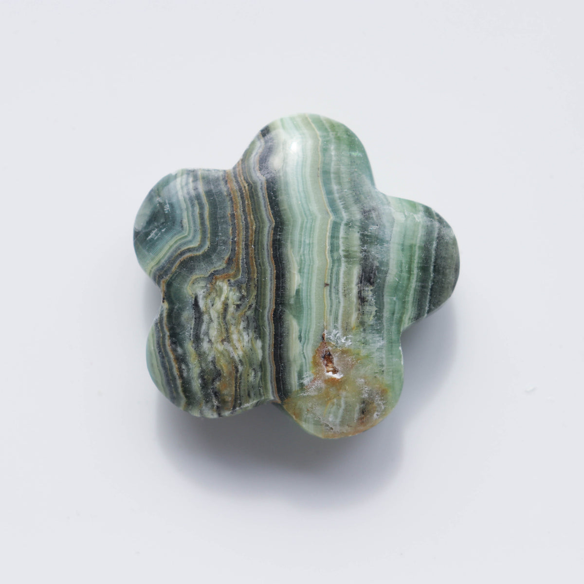 Green Calcite Flower #2