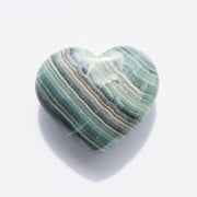 Green Calcite Heart #1