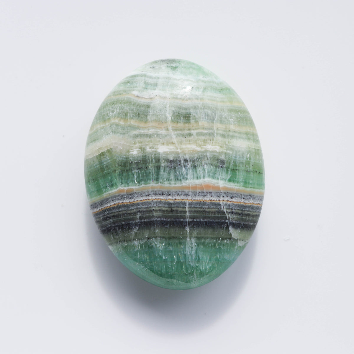Green Calcite Palm #1