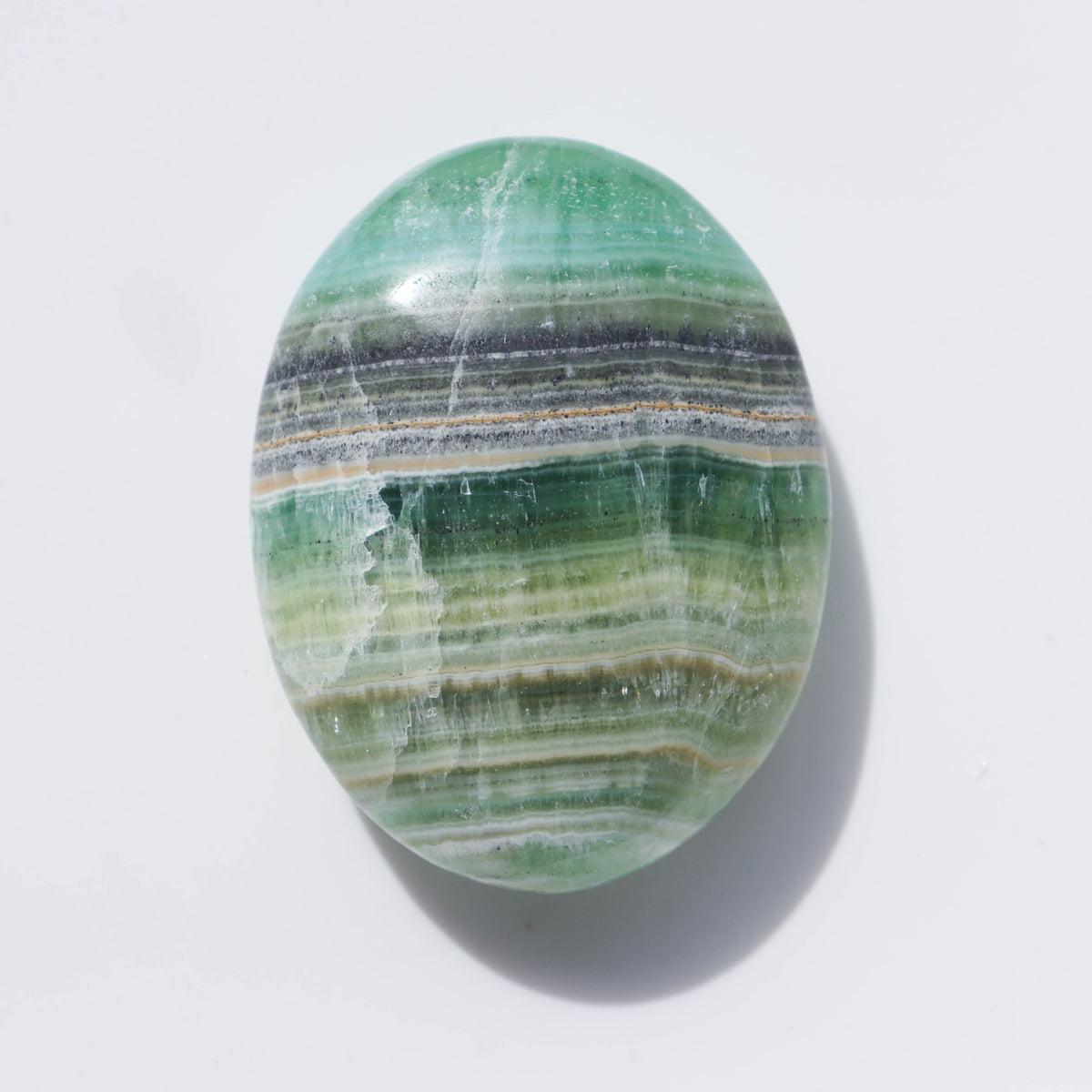 Green Calcite Palm #2