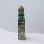 Green Calcite Tower #1