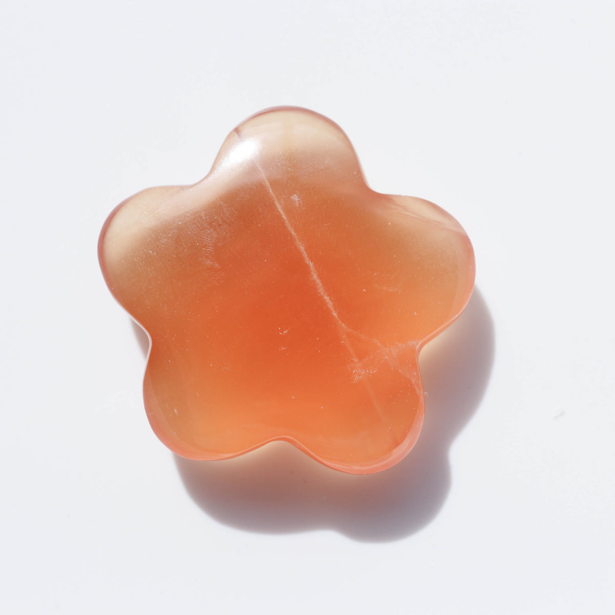 Honey Calcite Flower #1
