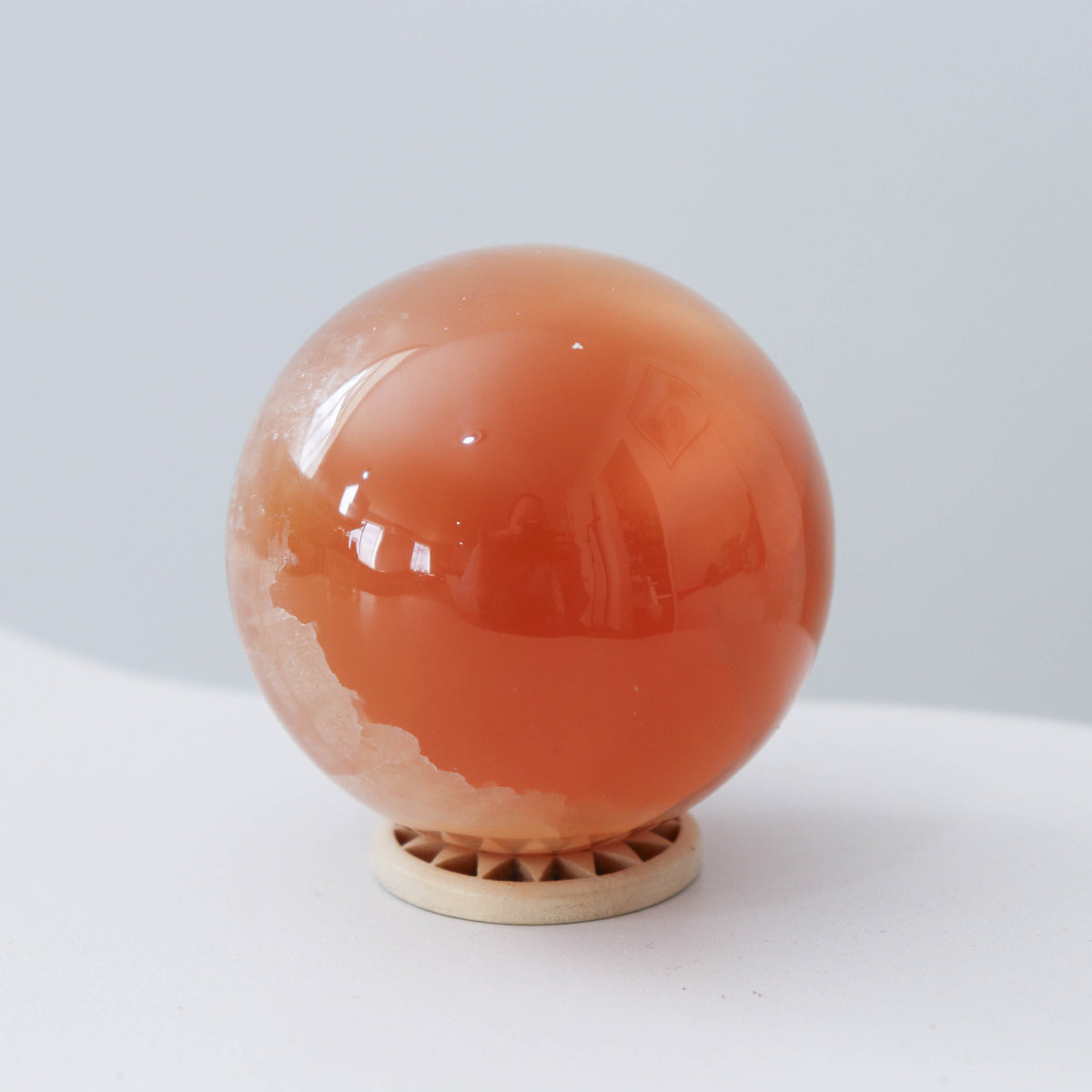 Honey Calcite Sphere #1