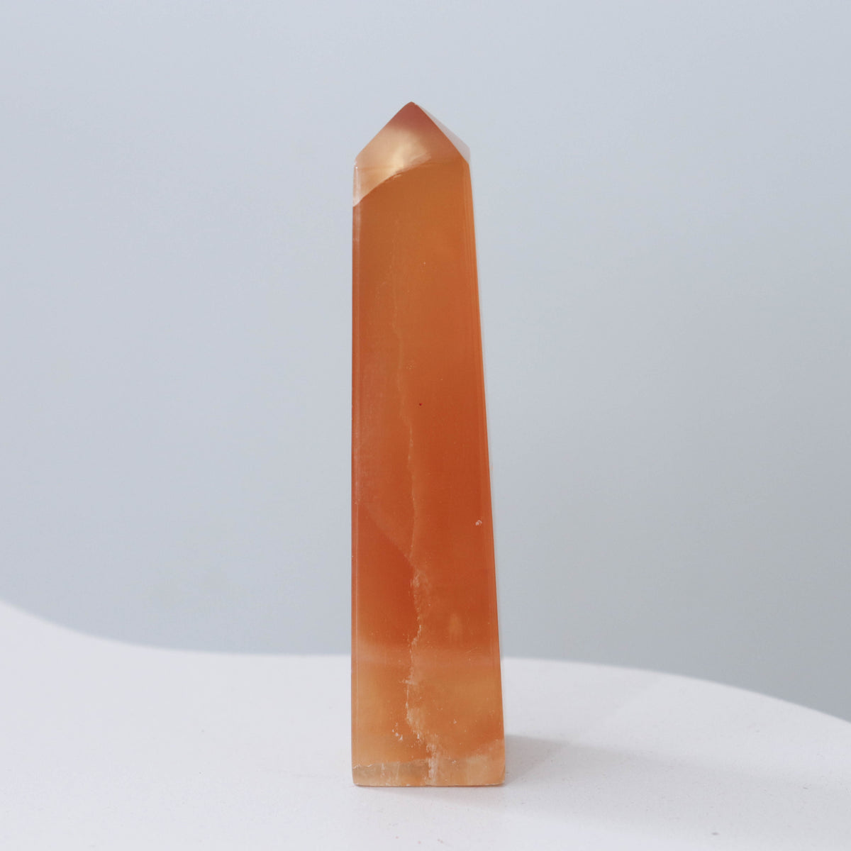 Honey Calcite Tower #1
