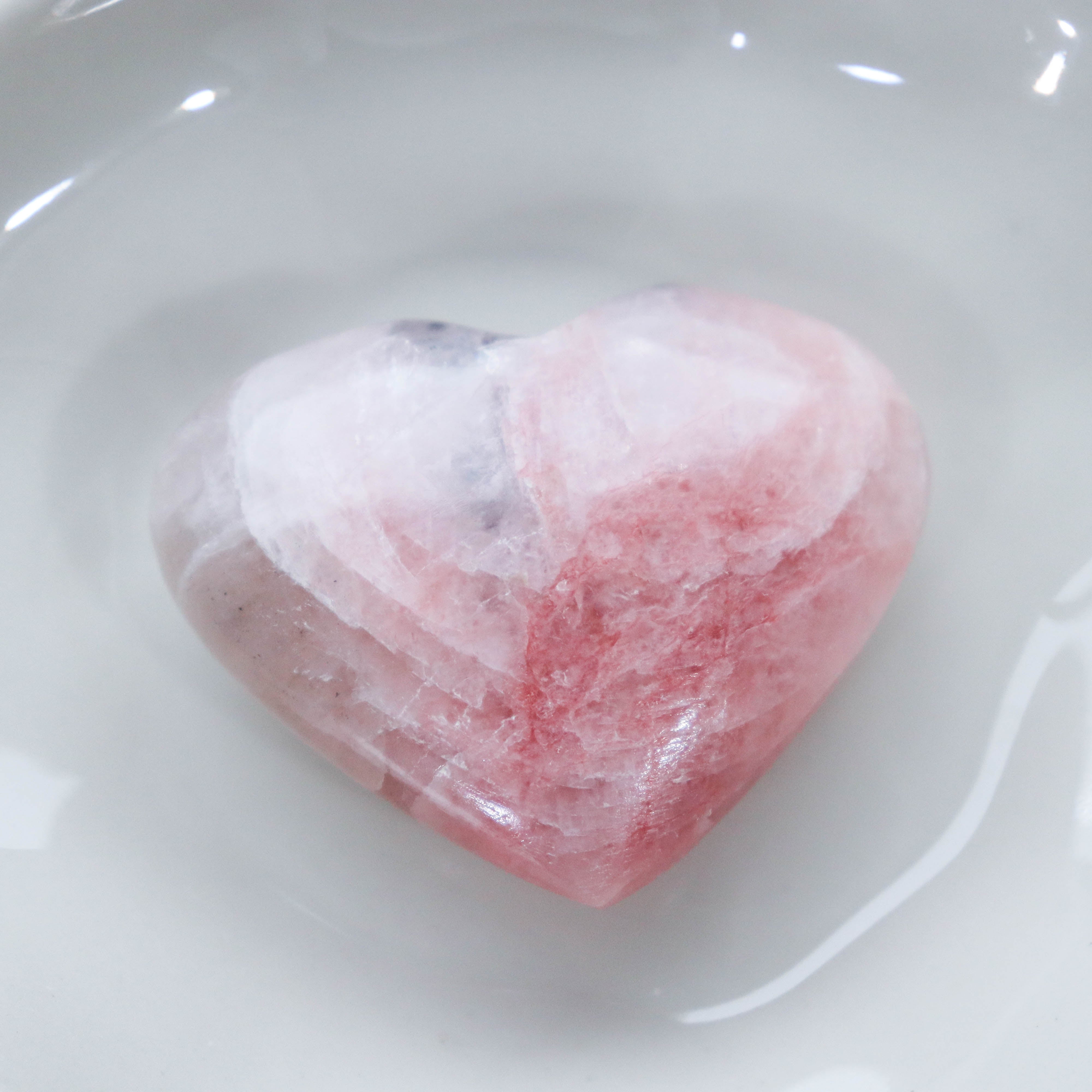 Pink Petalite Heart #45