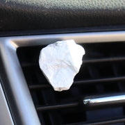 Howlite Crystal Car Clip