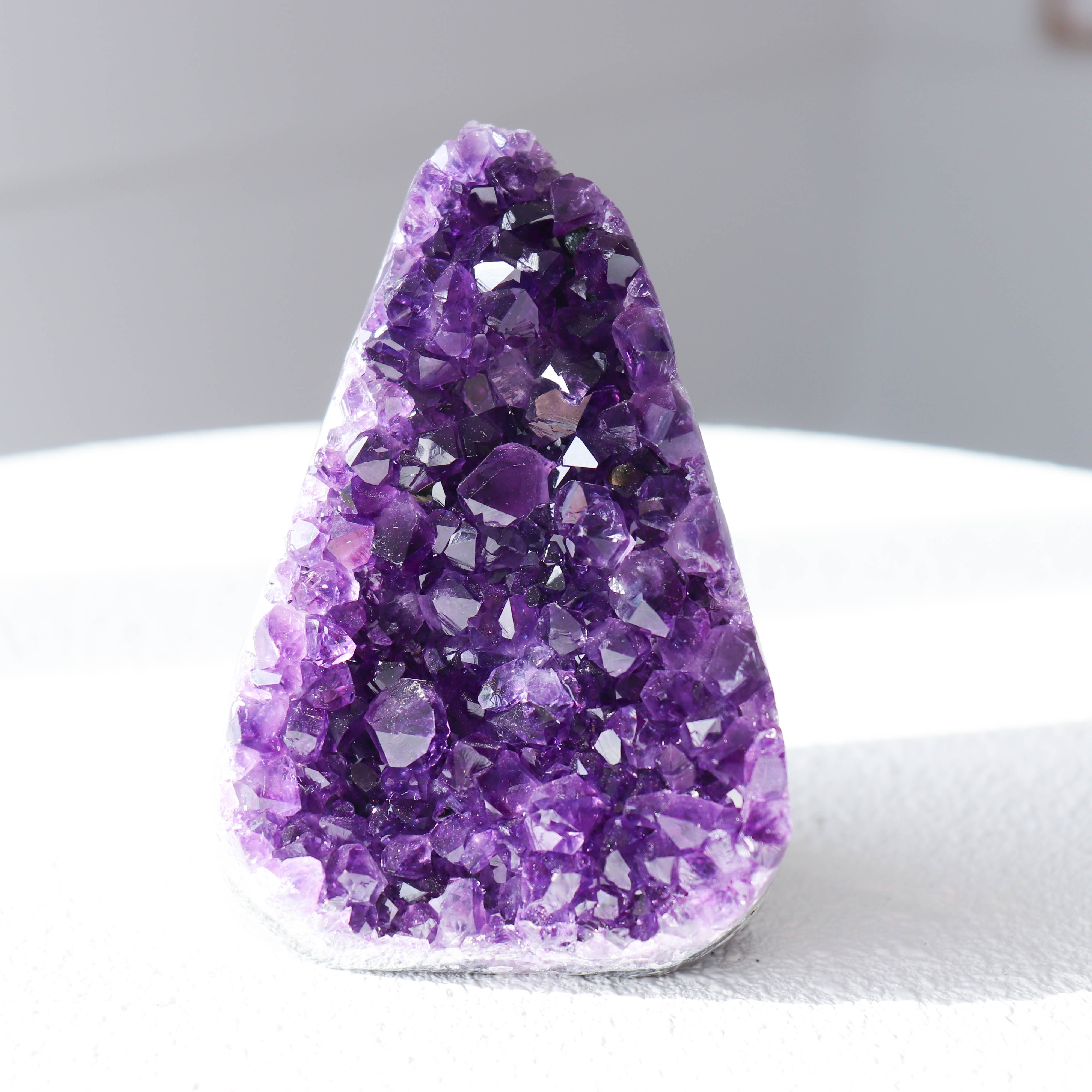 A Amethyst Cluster Cut Base #02