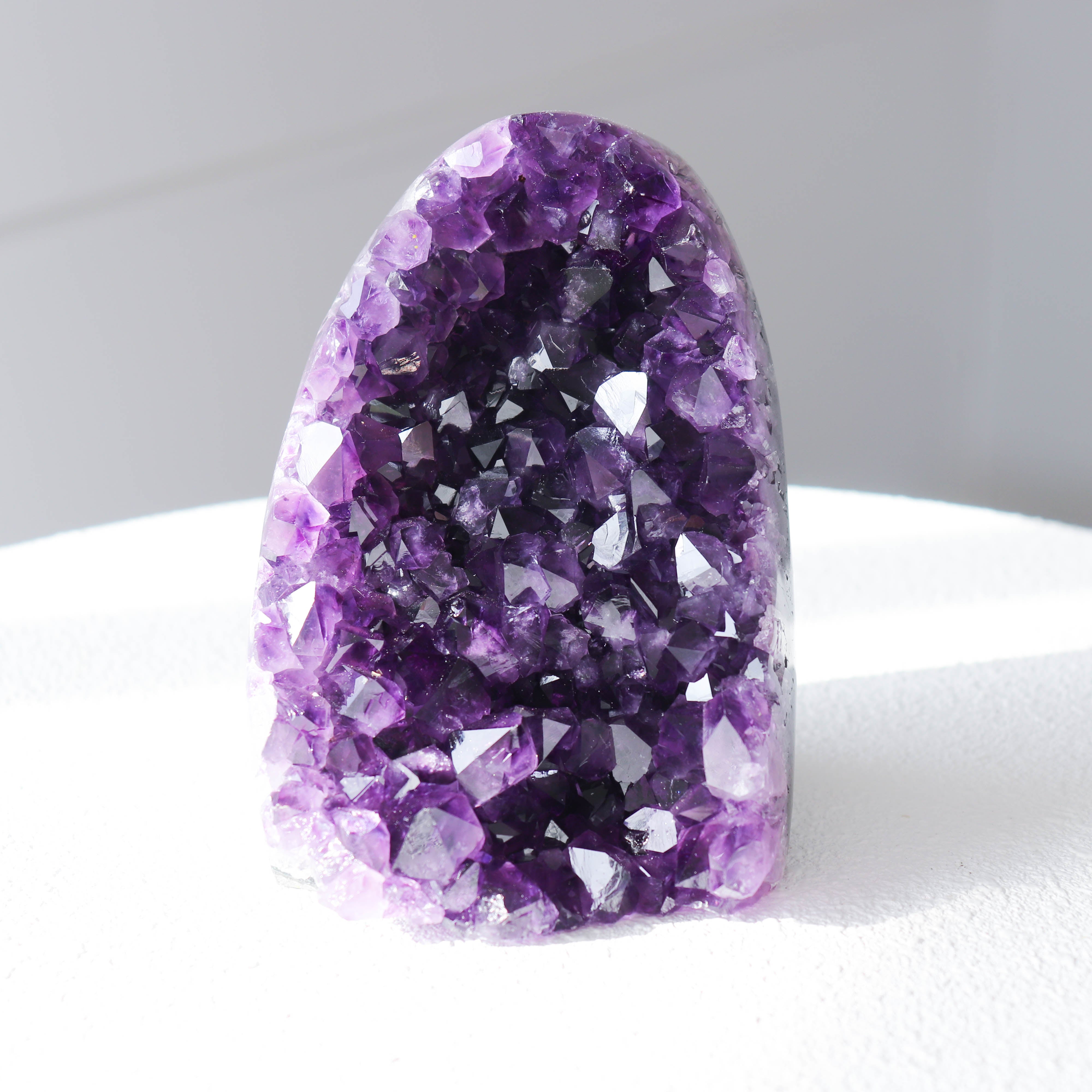 A Amethyst Cluster Cut Base #4
