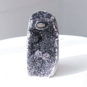 A Black Amethyst Cut Base #105