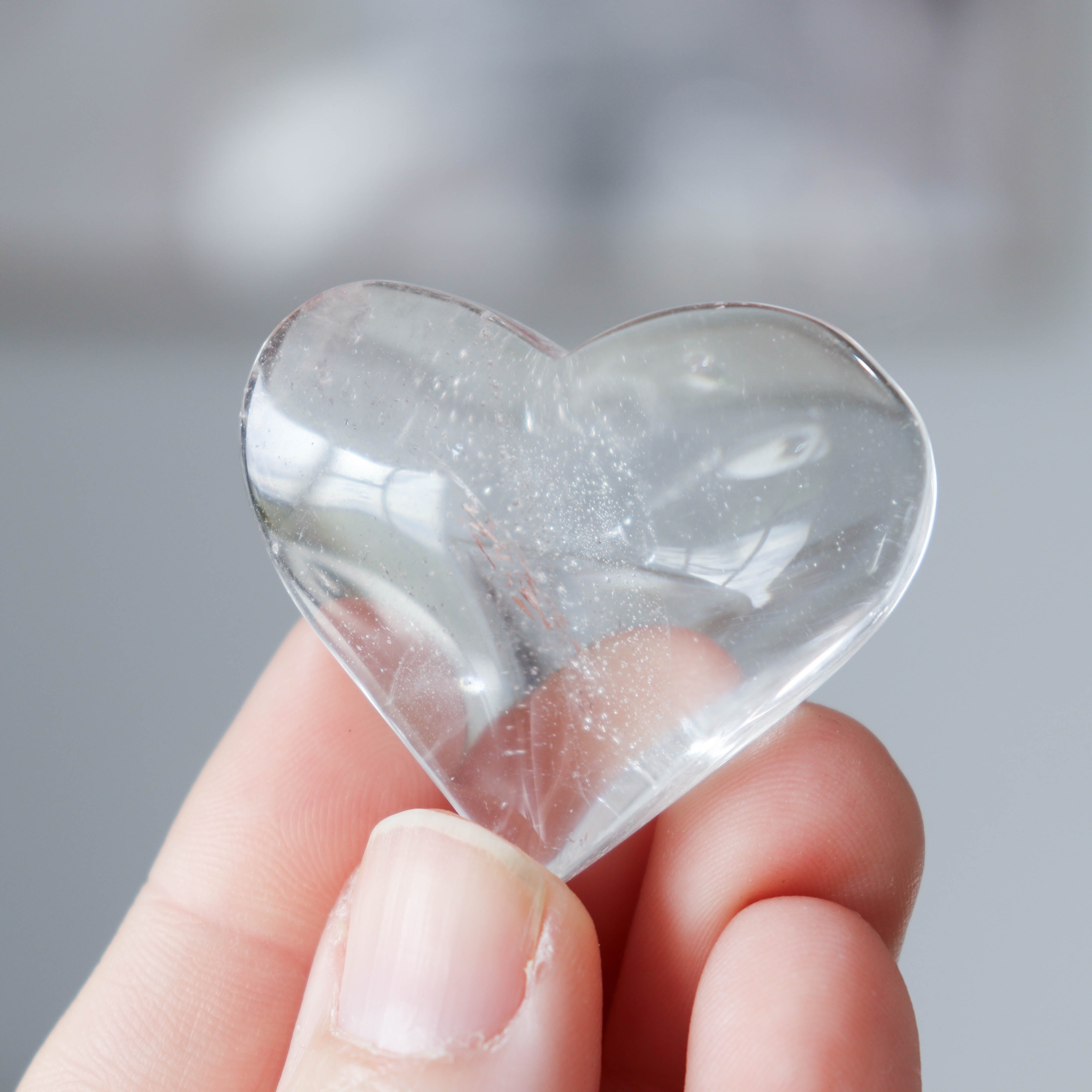 A Clear Quartz Heart #3