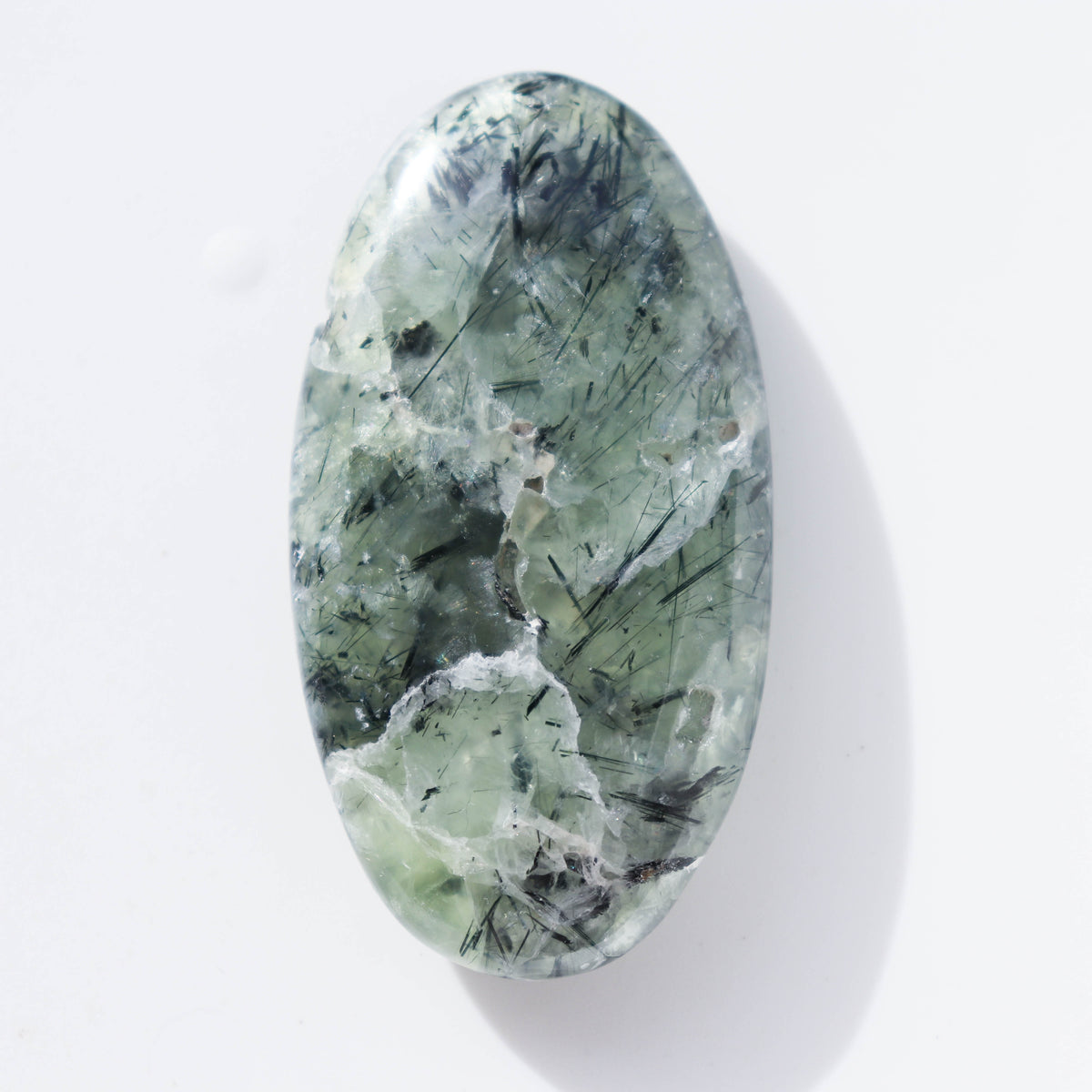 Prehnite Oval Palm #01