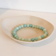 Amazonite 6mm Beaded Bracelet