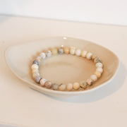 Dendritic Agate Beaded Bracelet 6mm