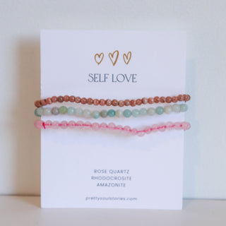 Self Love Bracelet Stack RRP $60