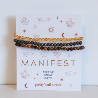 Manifesting Bracelet Stack