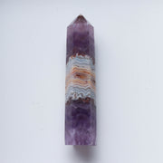 Amethyst Crazy Lace Tower #h
