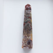 Crazy Lace Agate Tower #z