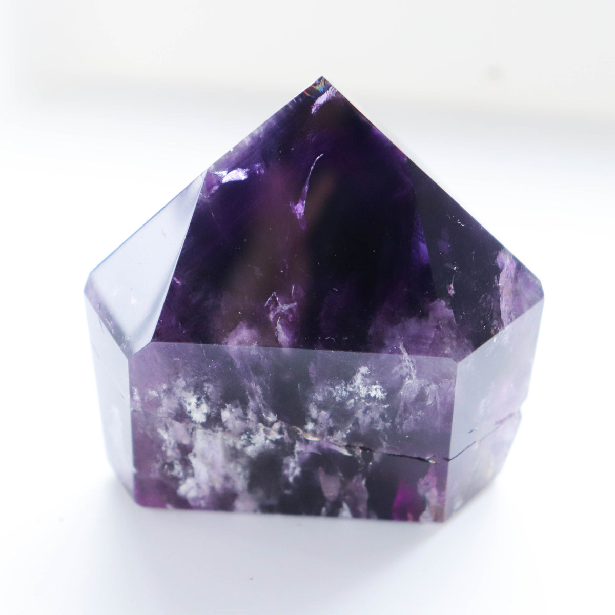 Natural Amethyst Tower (repaired) #1f