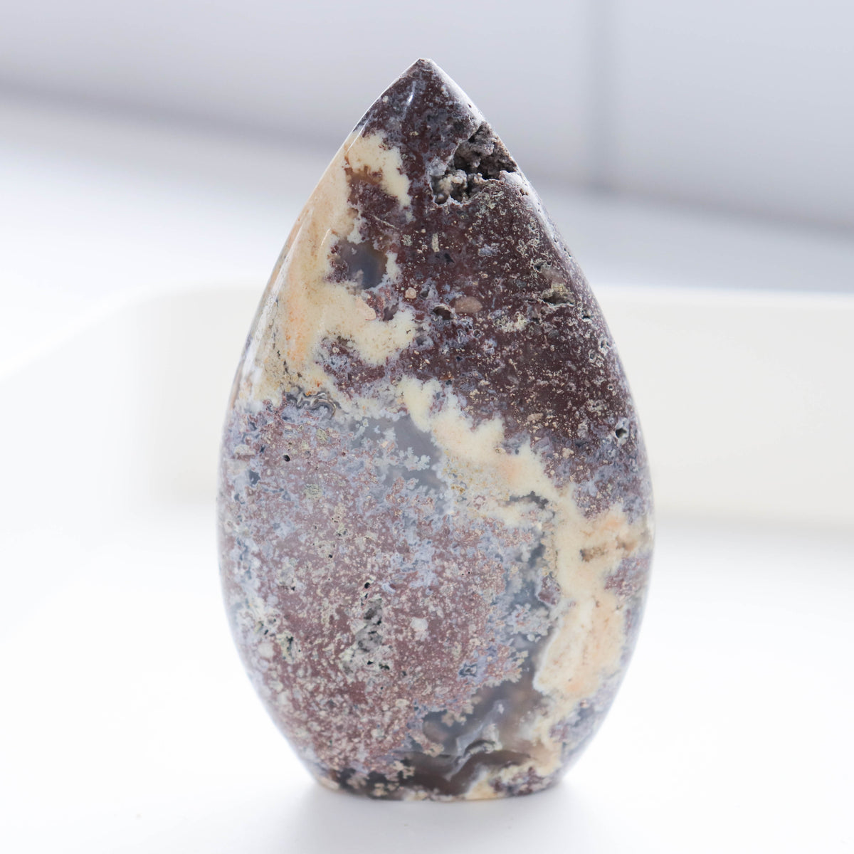 Scenic Moss Agate Flame #1k
