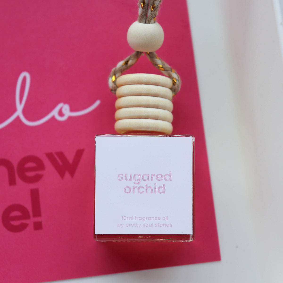 Sugared Orchid Car Diffuser