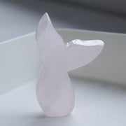 Pink Calcite Whale Tail #3