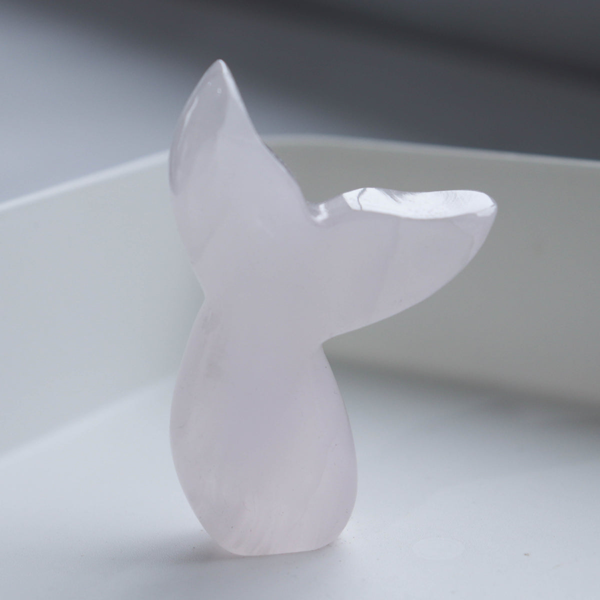 Pink Calcite Whale Tail #3
