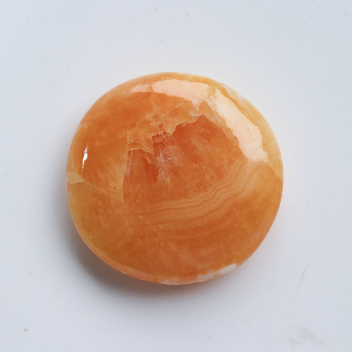 Orange Calcite Palm #2