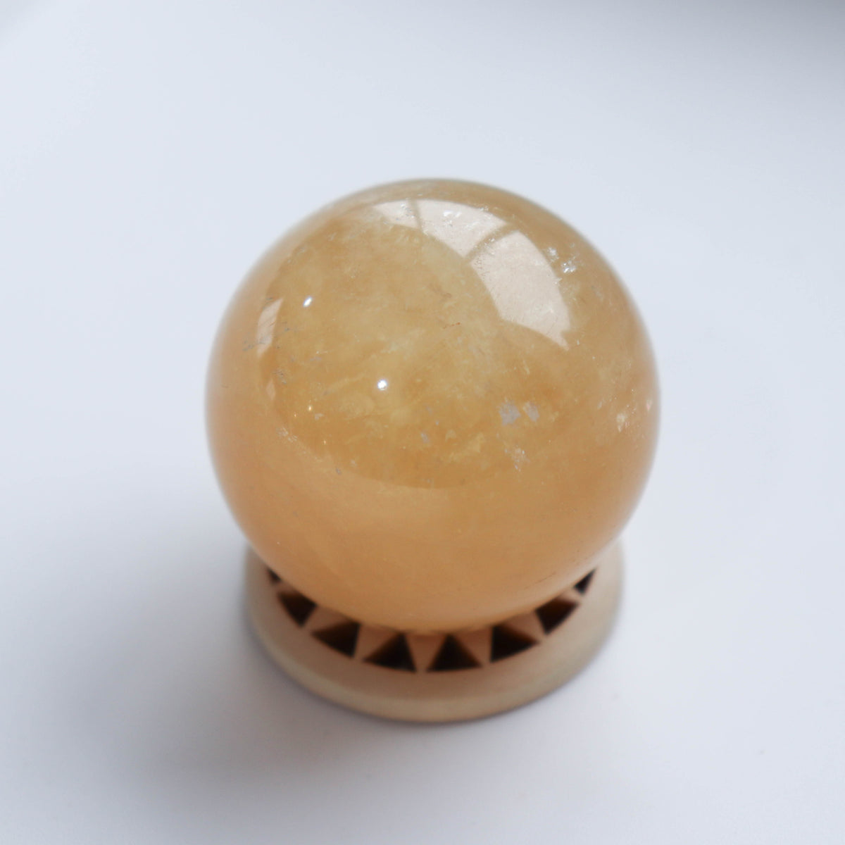 Honey Calcite Sphere #2