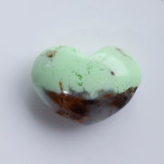 Lemon Chrysoprase Puffy Heart #1