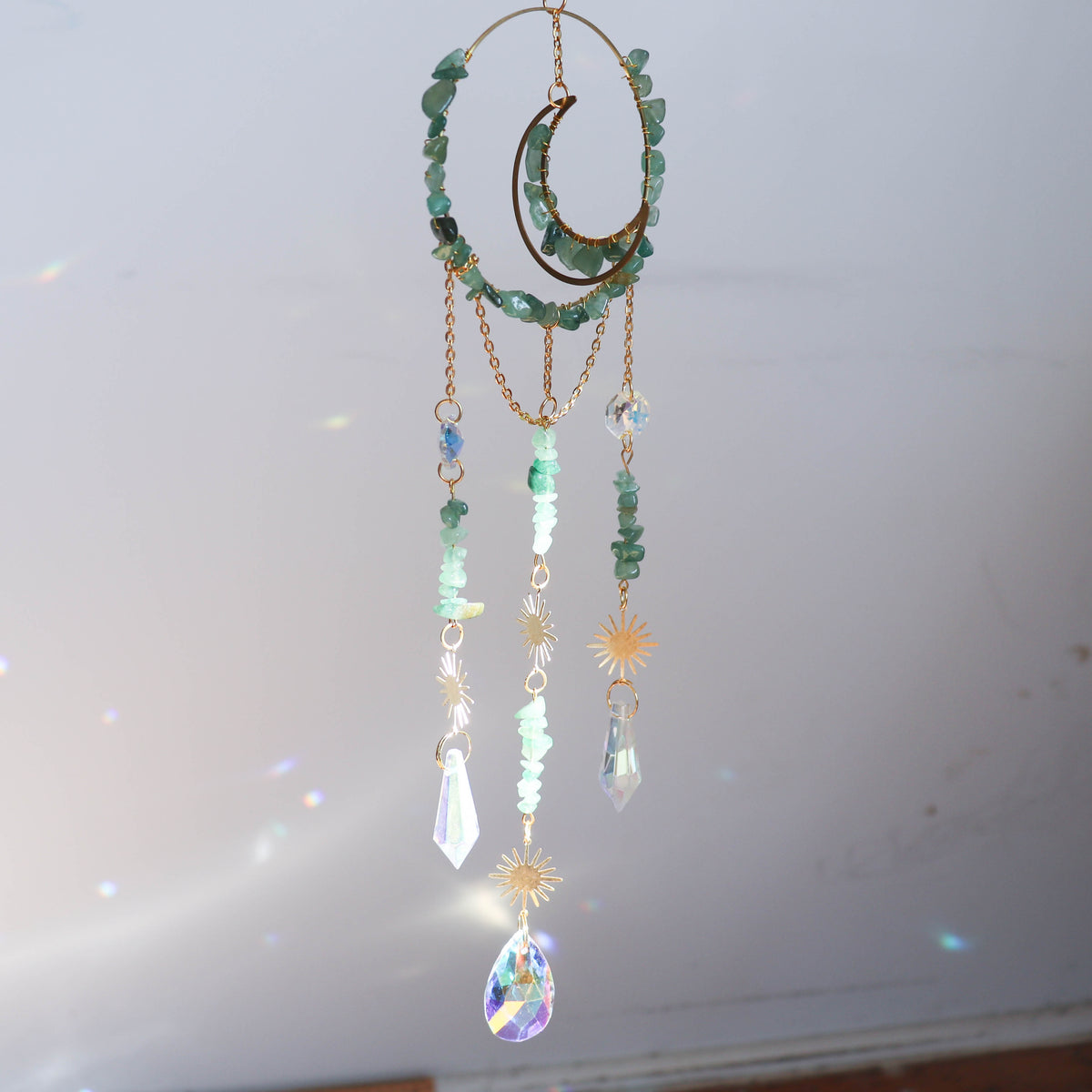Fairland Aventurine Suncatcher