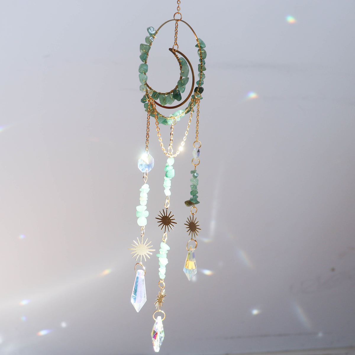 Fairland Aventurine Suncatcher