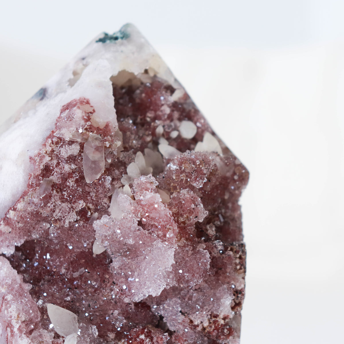 A Grade Pink Amethyst Tower #4