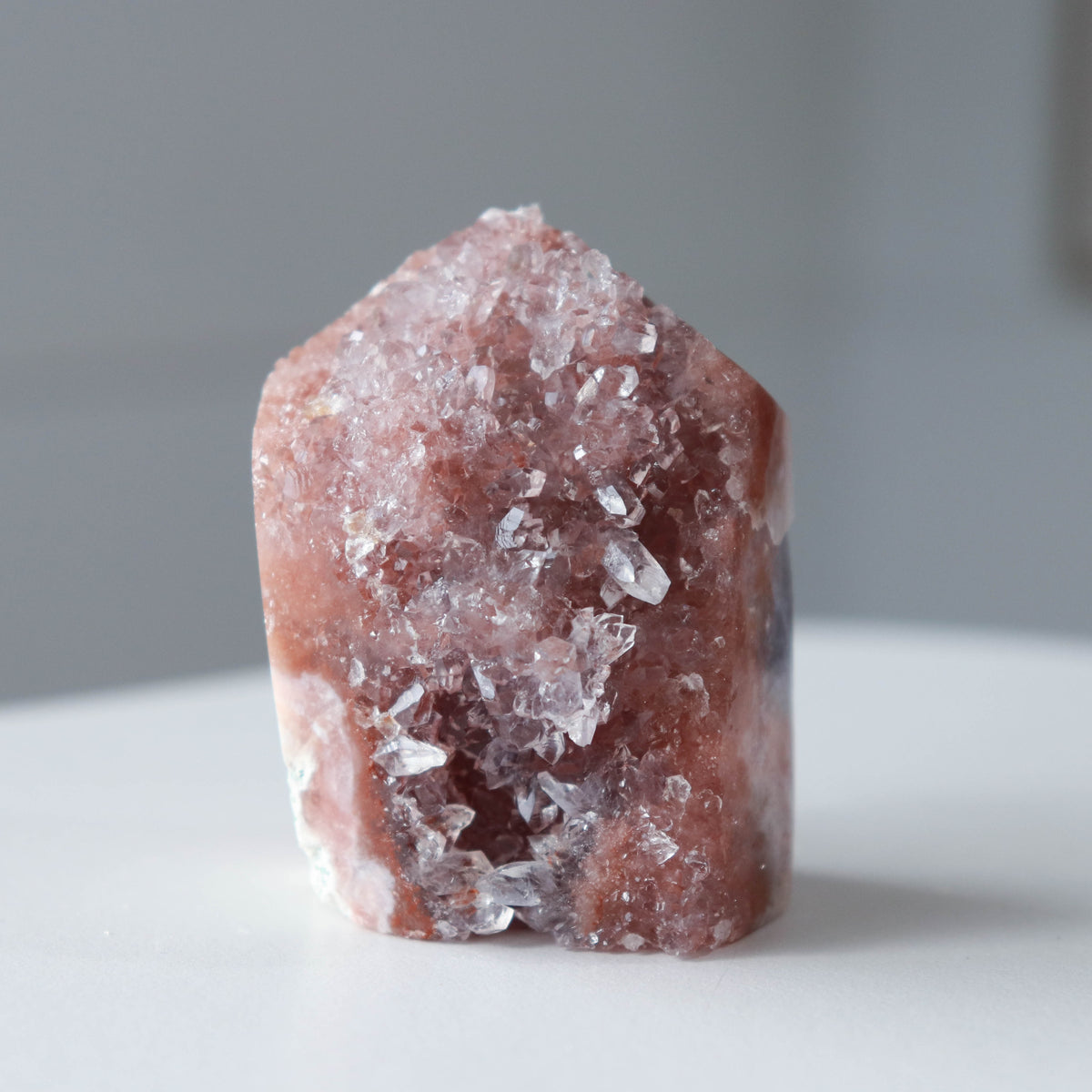 A Grade Pink Amethyst Tower #2