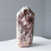 A Grade Pink Amethyst Tower #4
