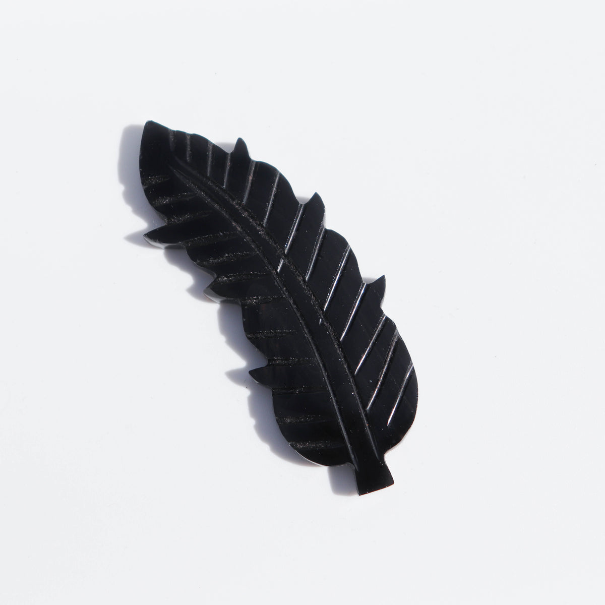 Gold Sheen Obsidian Feather #3