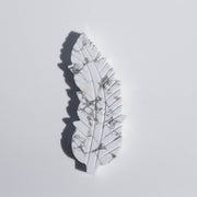 Howlite Feather #2