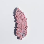 Rhodonite Feather #1