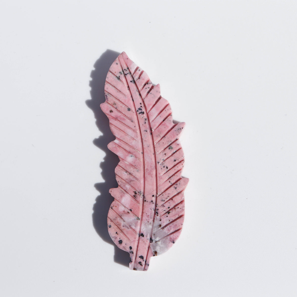 Rhodonite Feather #1