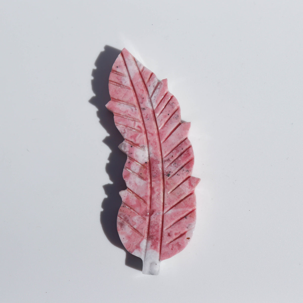 Rhodonite Feather #3