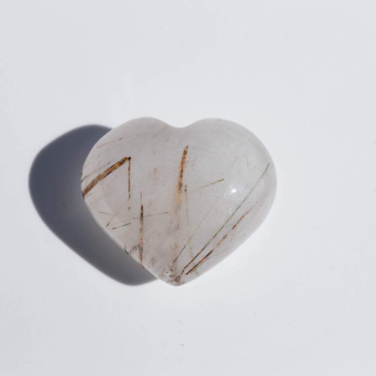 Rutilated Heart #1